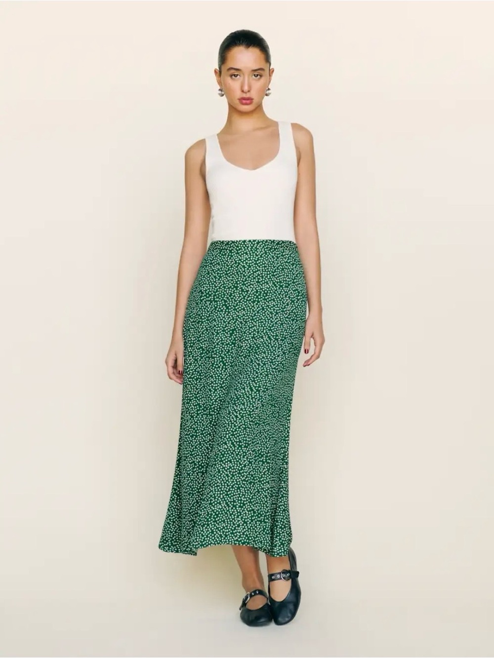 Reformation Bea Skirt Wyoming - Size 10 - Picture 4 of 6